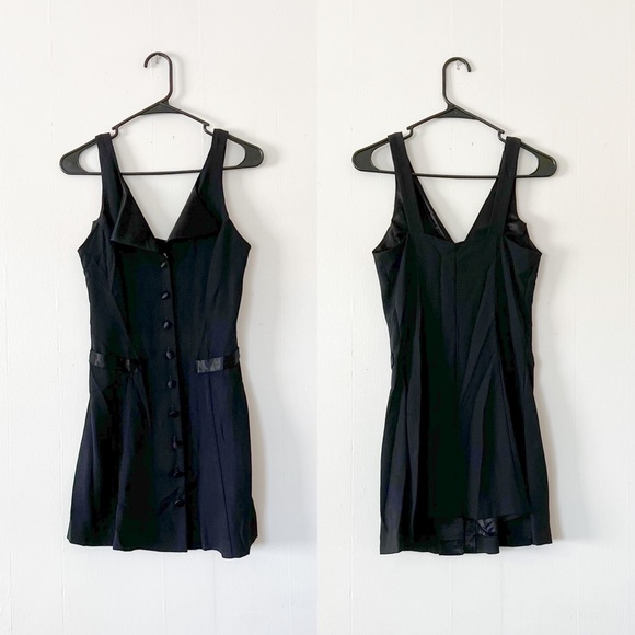 Vintage Dresses & Skirts - Vintage 90s Rampage Collared Mini Dress
